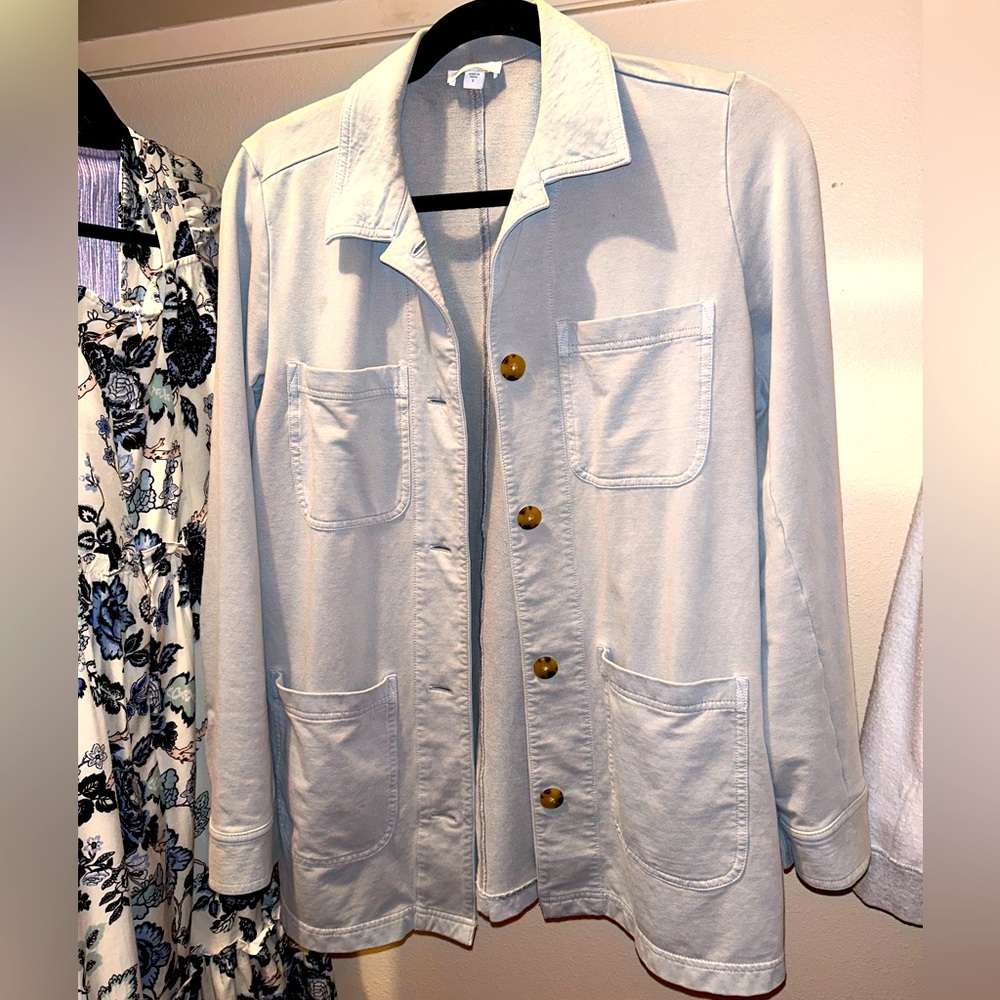 J. Jill, Grey/Gray, Small Jacket